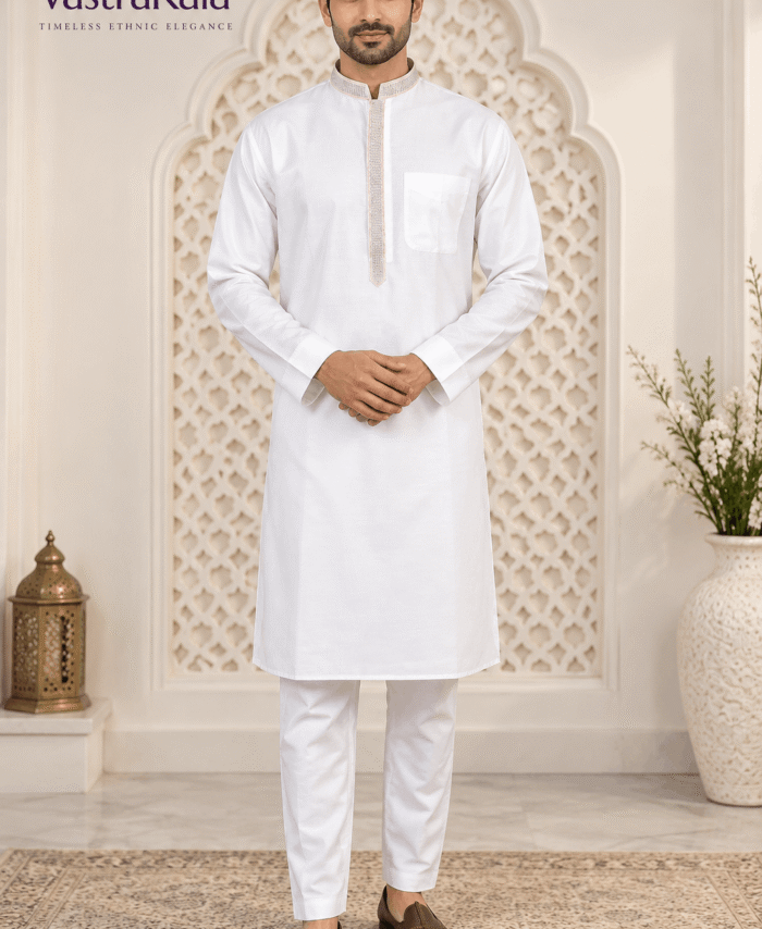 Off-white Kurta pant
