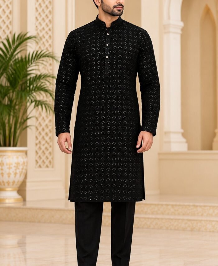 Black Kurta Pant
